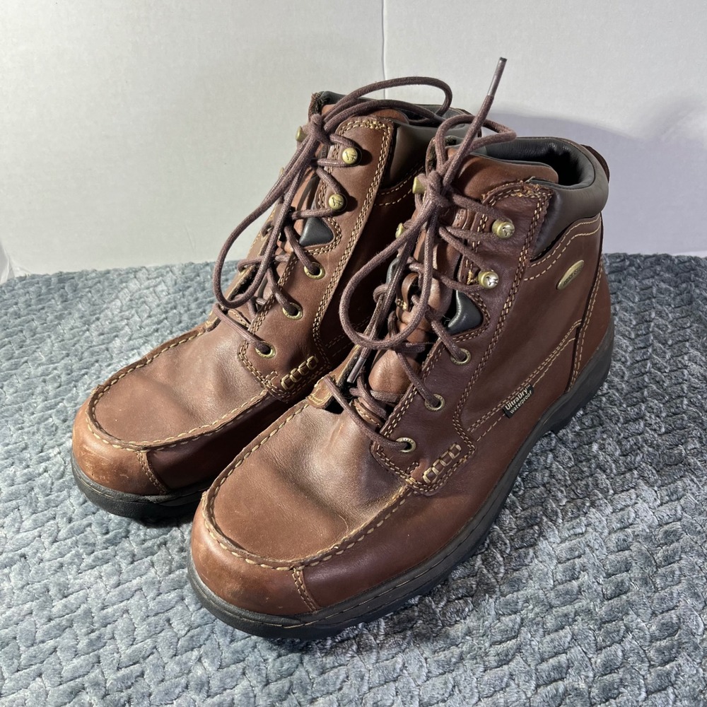 Irish Setter Hunt Mens Leather Waterproof Lace Up Hiking Boots Brown Size‎ 11